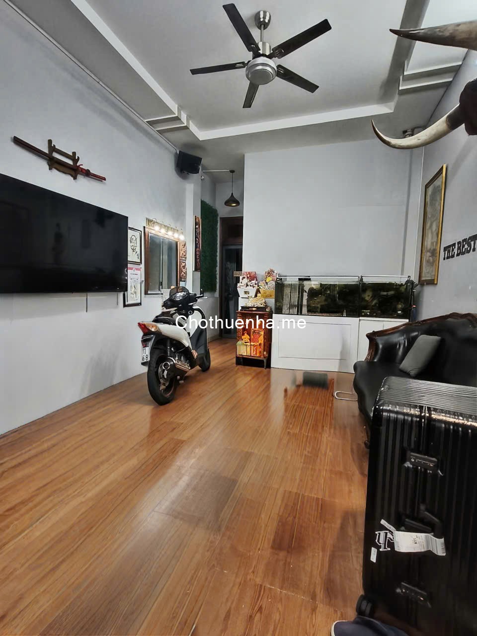 Cho thuê nhà 2 mặt tiền đường số, rộng 7m, Lê Văn Quới