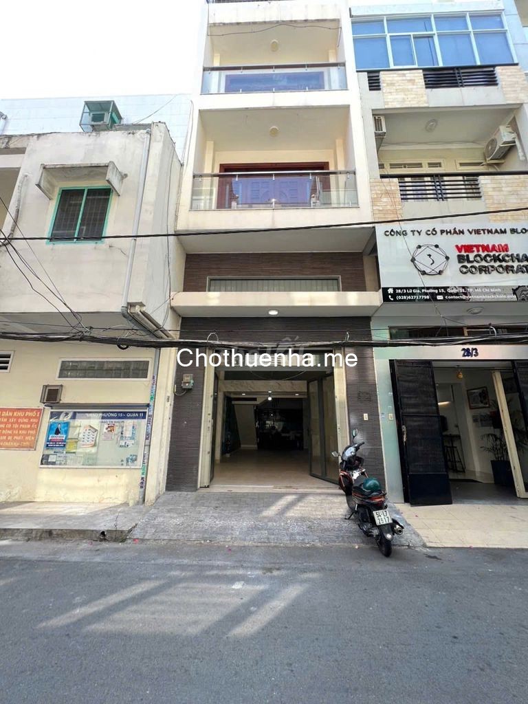 Cho thuê nhà đường số 28 khu Cư Xá Lữ Gia, P 15, Quận 11