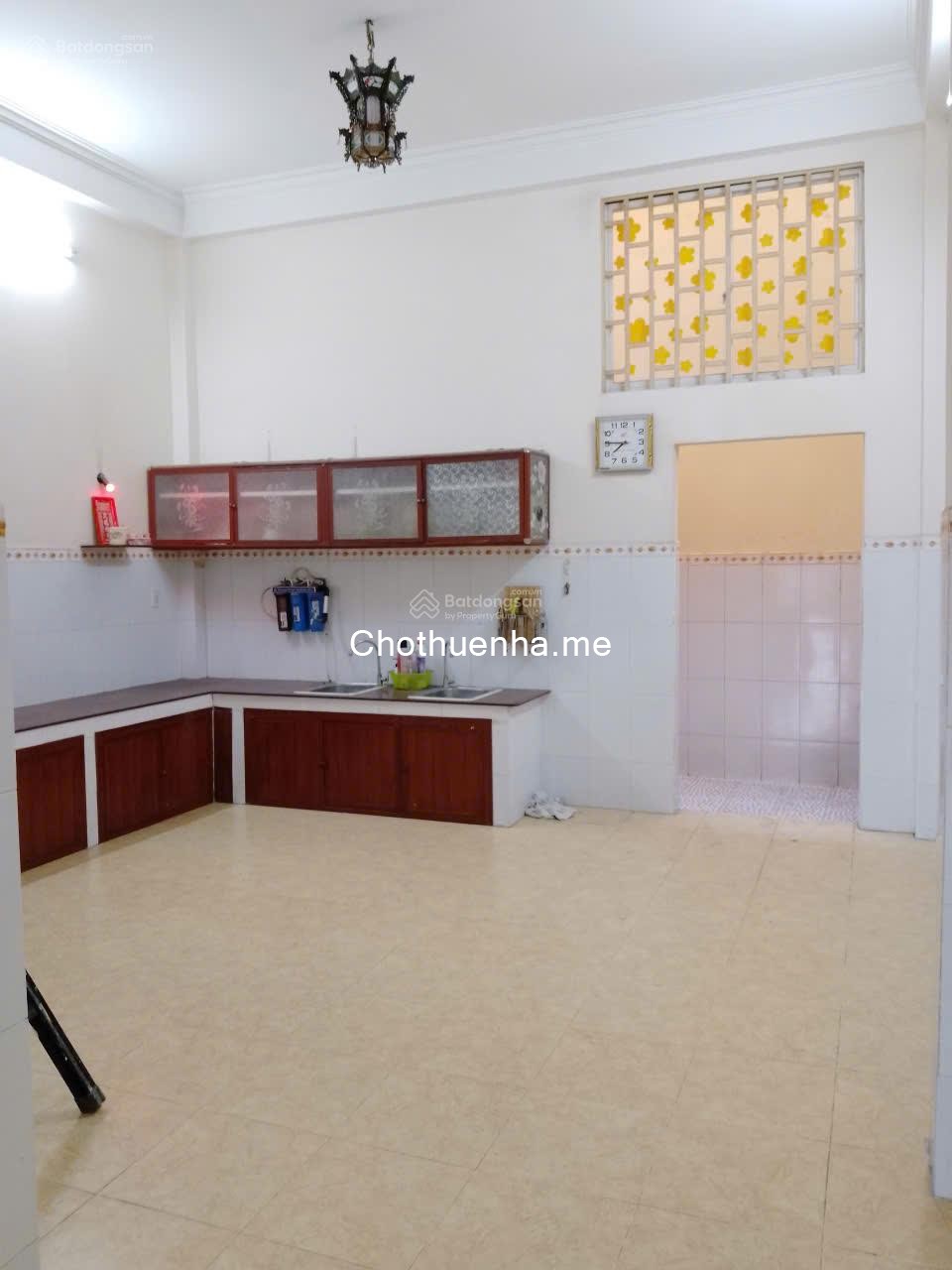 Cho thuê nhà gần công viên Tô Hiệu 1 trệt, 2 lầu