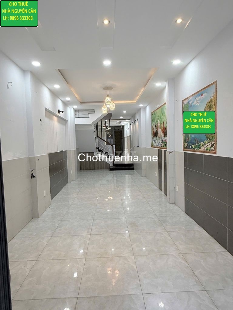 CHO THUÊ NHÀ NGUYÊN CĂN – HẺM XE TẢI, P. PHÚ TRUNG, TÂN PHÚ