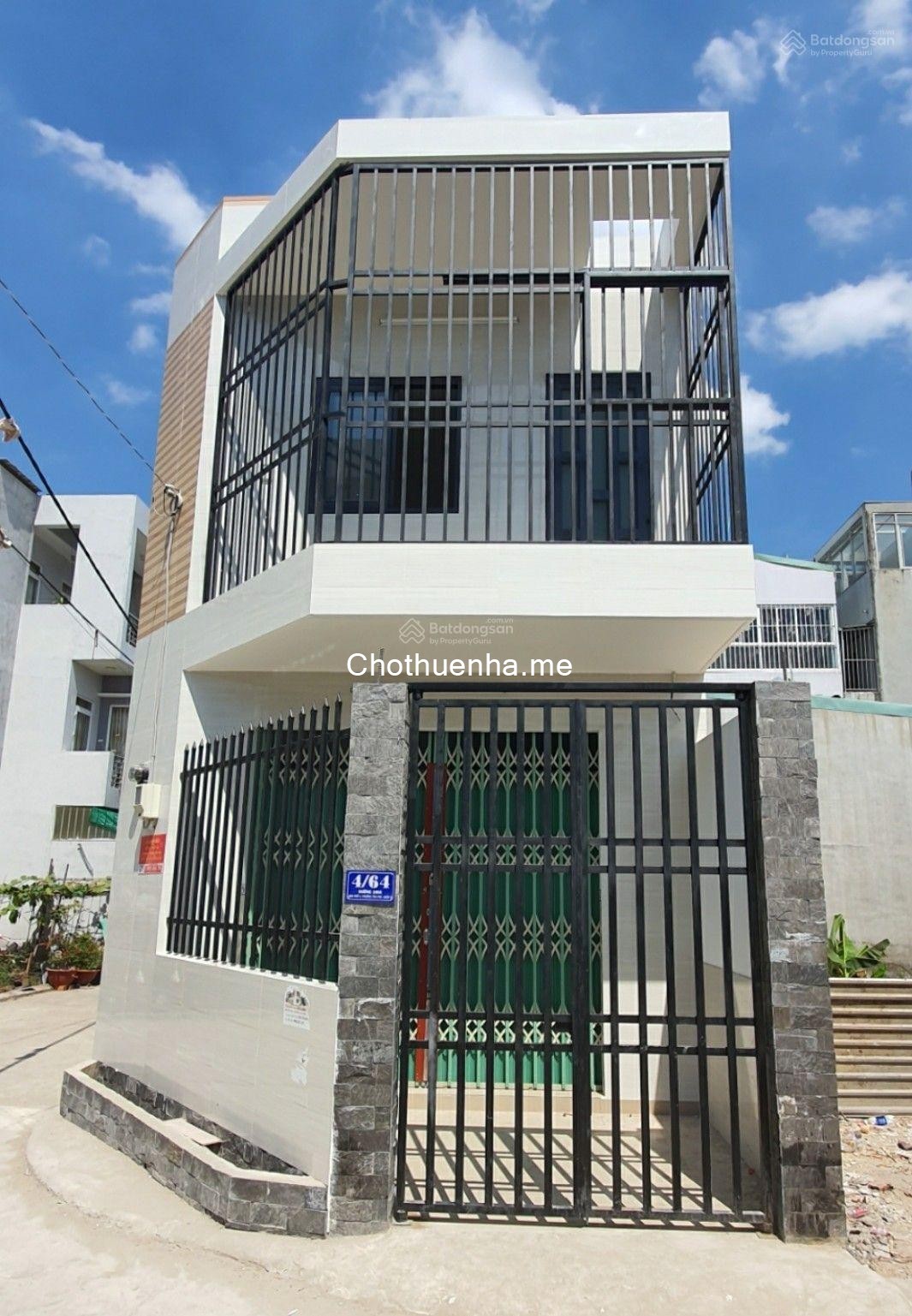 Cho thuê nhà 50m² có 1 trệt, 1 lầu đường số 100A, Phường Tân Phú, Quận 9