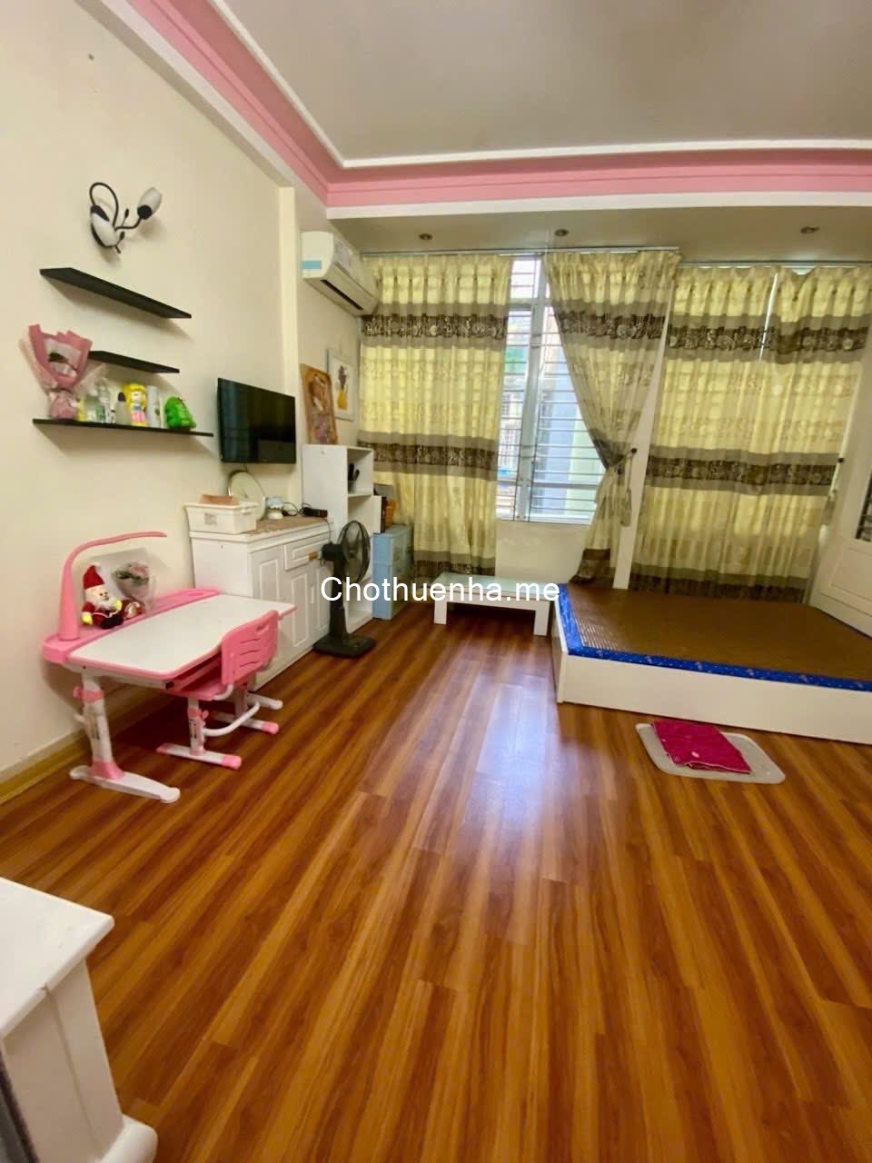 Chính chủ cho thuê nhà nguyên căn ngõ 143 Nguyễn Chính, 35m2 x 5 tầng - 3 ngủ kk