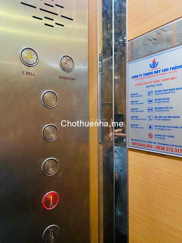 Chính chủ cần cho thuê nhà mặt tiền quận 4 - 1 trệt, 1 lửng, 3 lầu