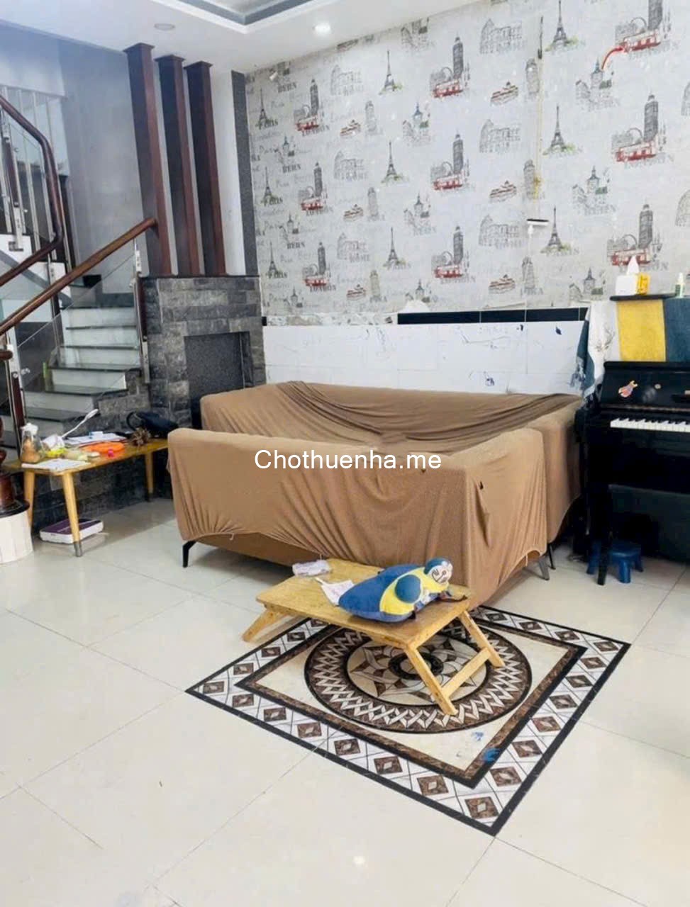 Cho thuê nhà HXH – 502 Huỳnh Tấn Phát, Quận 7