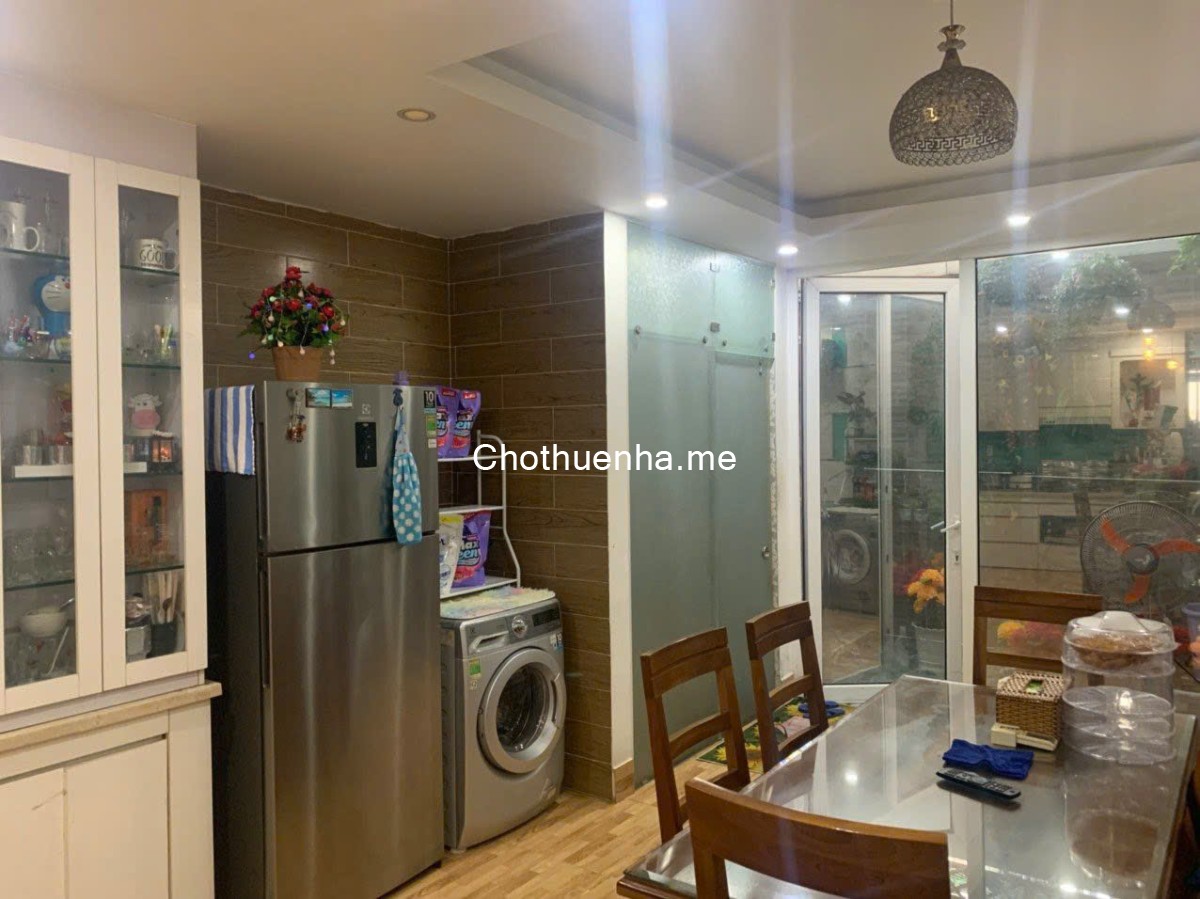 Cho thuê nhà nguyên căn, full nội thất, 1 trệt, 3 lầu