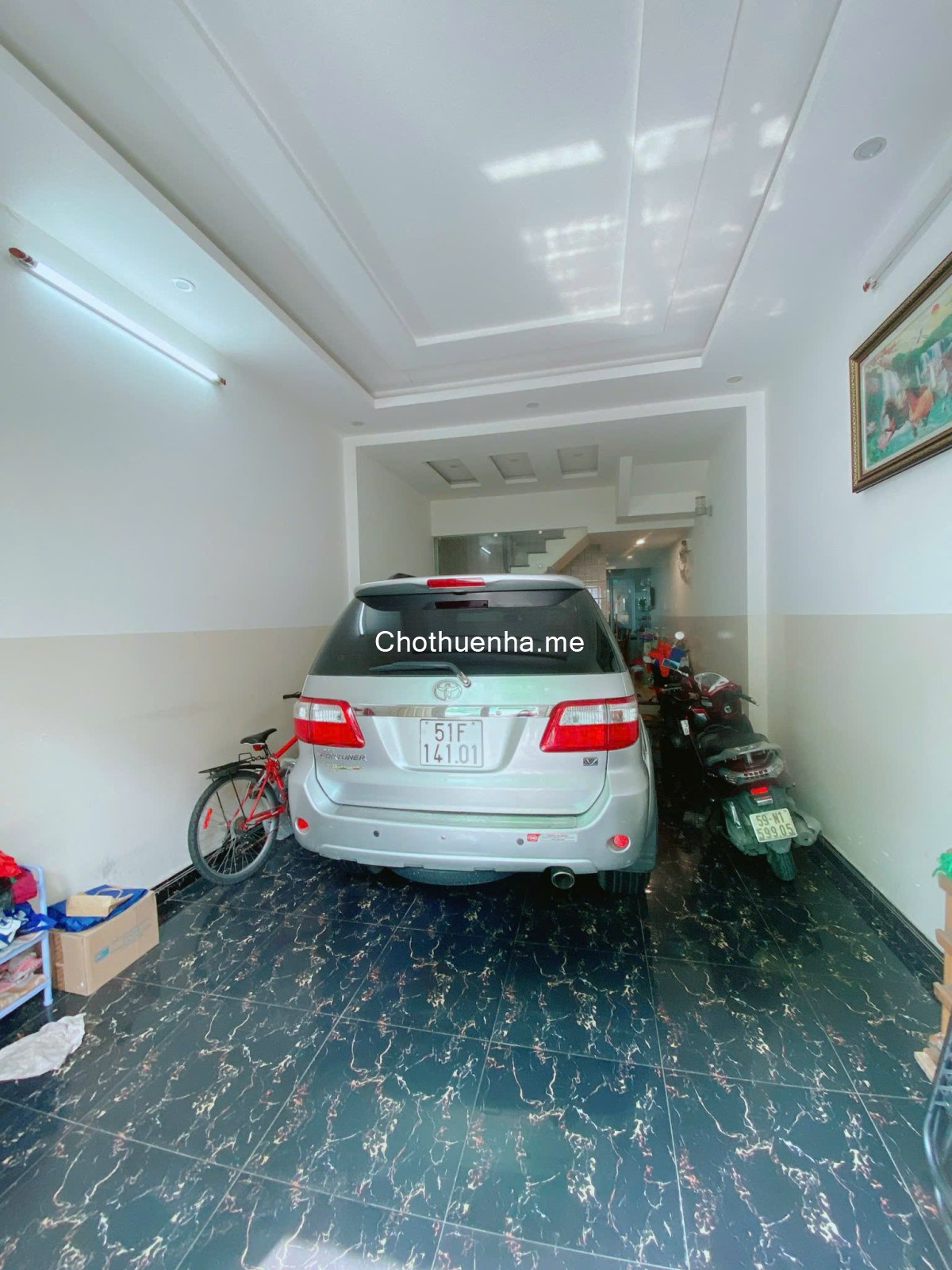 Cho thuê nhà nguyên căn, full nội thất, 1 trệt, 3 lầu