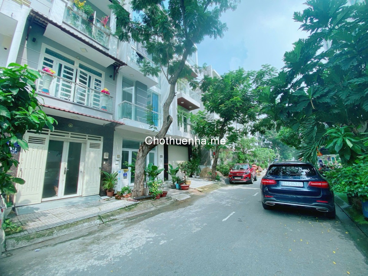 Cho thuê nhà nguyên căn, full nội thất, 1 trệt, 3 lầu