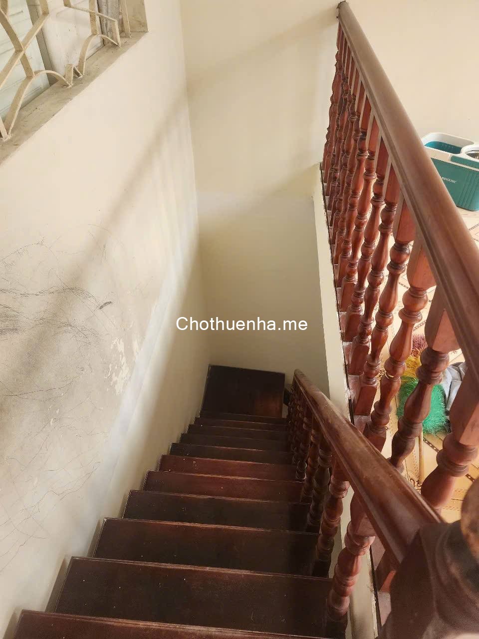 Nhà cho thuê 4,5m x 16m 1 lầu, 2 phòng ngủ, 2 tolet có 2 máy lạnh