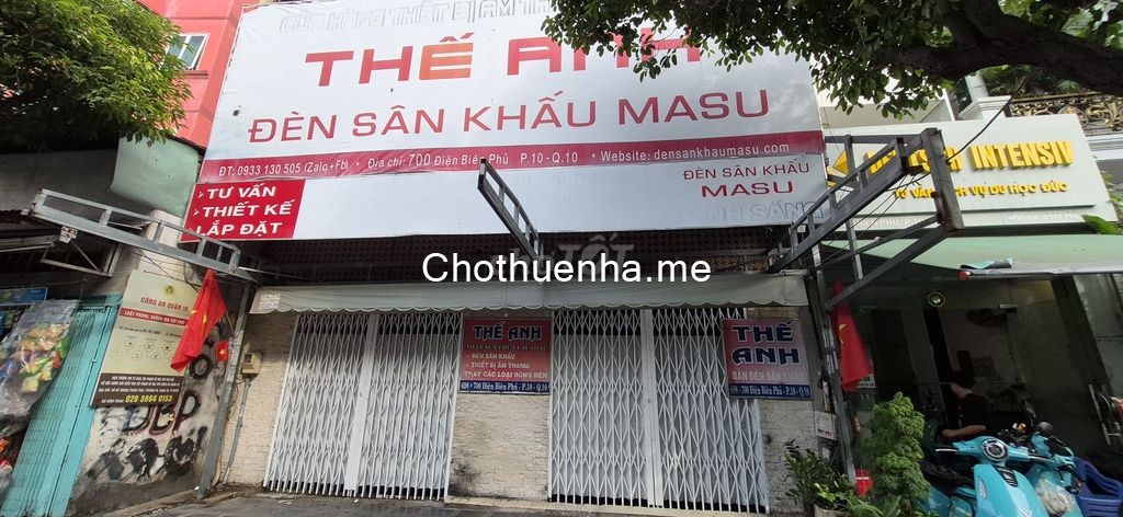 Chính Chủ Cho Thuê Nhà Mặt Tiền Điện Biên Phủ, Phường 10 Quận 10