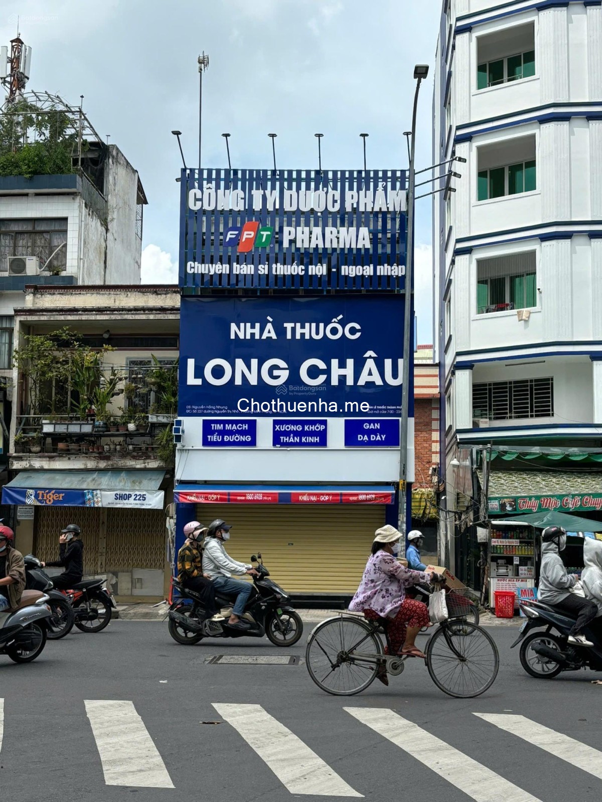 Cho thuê nhà nguyên căn 2 lầu gần bệnh viện Chợ Rẫy, 227 Nguyễn Thị Nhỏ