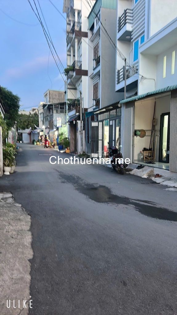 Nhà mới đẹp ngay ngã 3 Thới An 20, đường 8m, gồm trệt+lửng