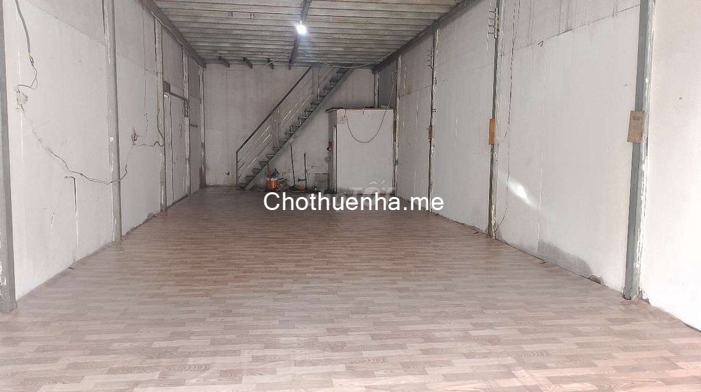 Nhà cho thuê 5x15 trệt trống suốt lầu 3 phòng ngủ