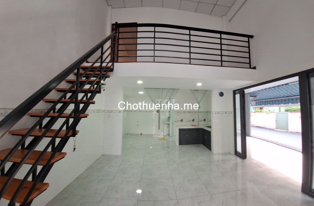 Nhà mới đẹp ngay ngã 3 Thới An 20, đường 8m, gồm trệt+lửng