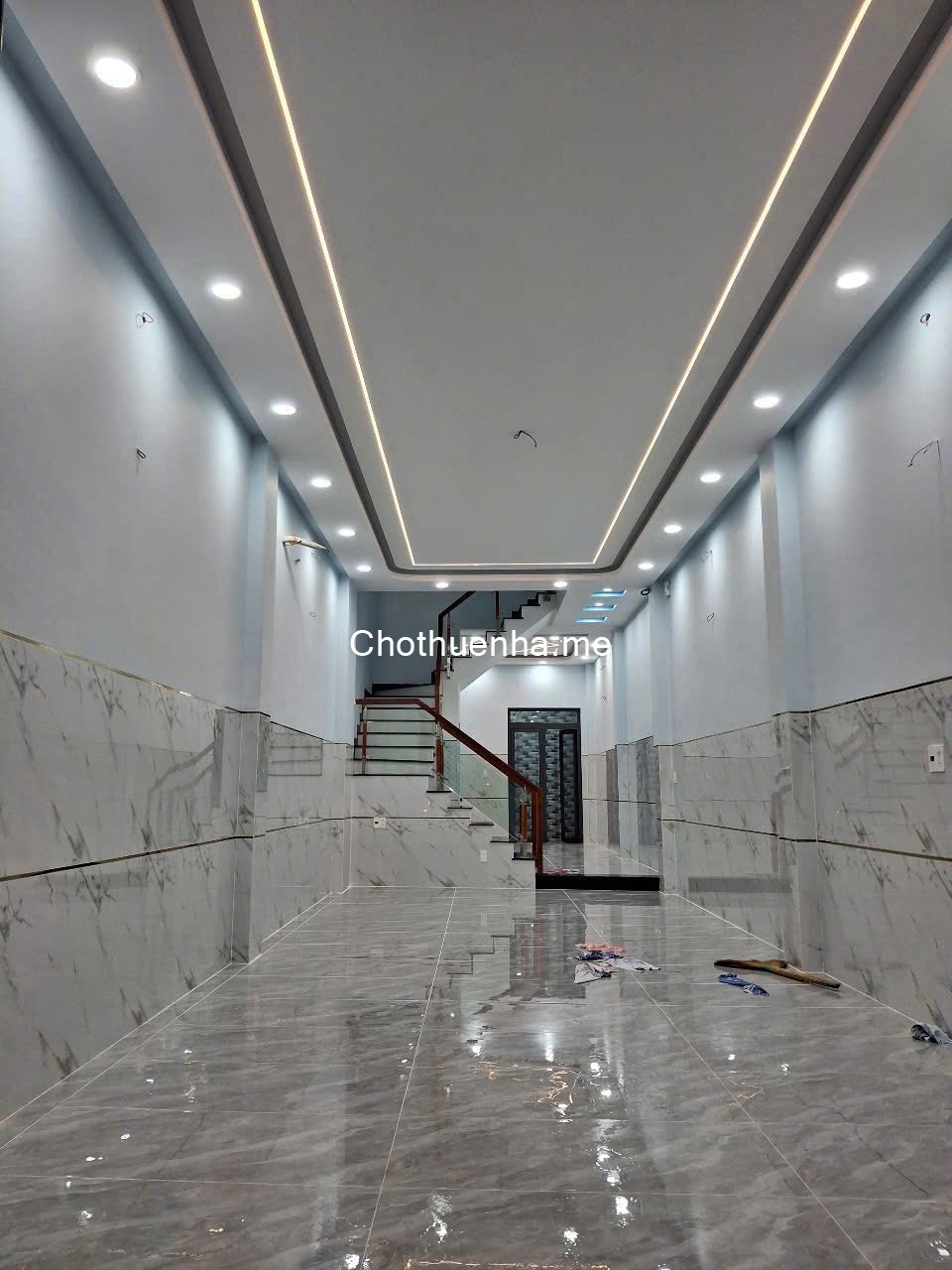 Cho thuê nhà mặt tiền đường số Bình Hưng Hòa A, Q. Bình Tân