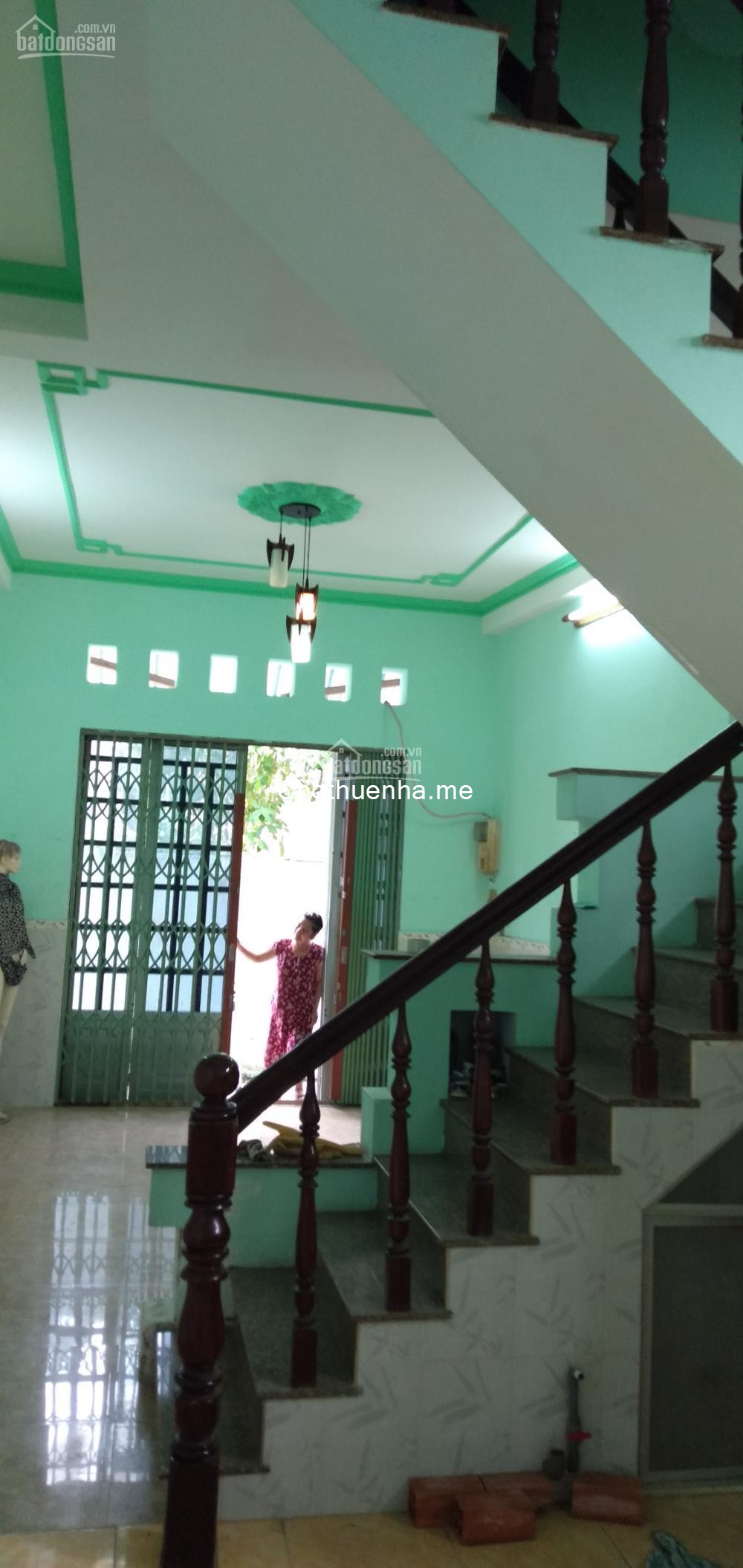 Cho thê căn nhà 1 trệt, 1 lầu, 2 phòng ngủ, 2 WC, diện tích 50m² Bình Trưng Tây, Quận 2