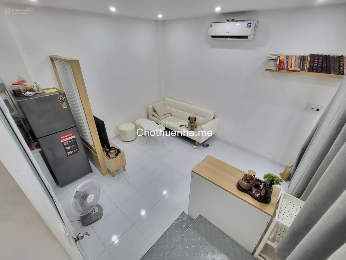 Nhà riêng cho thuê Lương Định Của, Phường An Phú, 55m², nhà gồm 1 phòng ngủ, 1 toilet, 1 lửng nhỏ