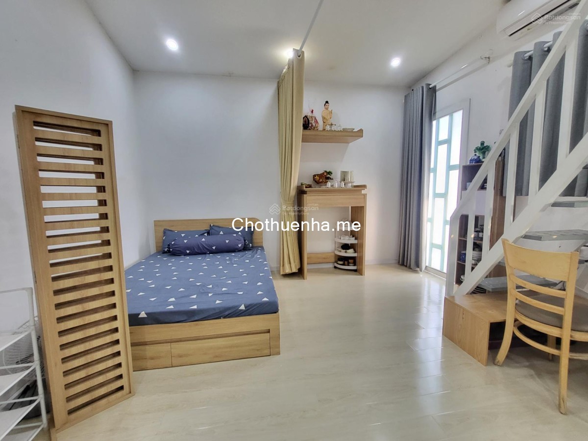 Nhà riêng cho thuê Lương Định Của, Phường An Phú, 55m², nhà gồm 1 phòng ngủ, 1 toilet, 1 lửng nhỏ