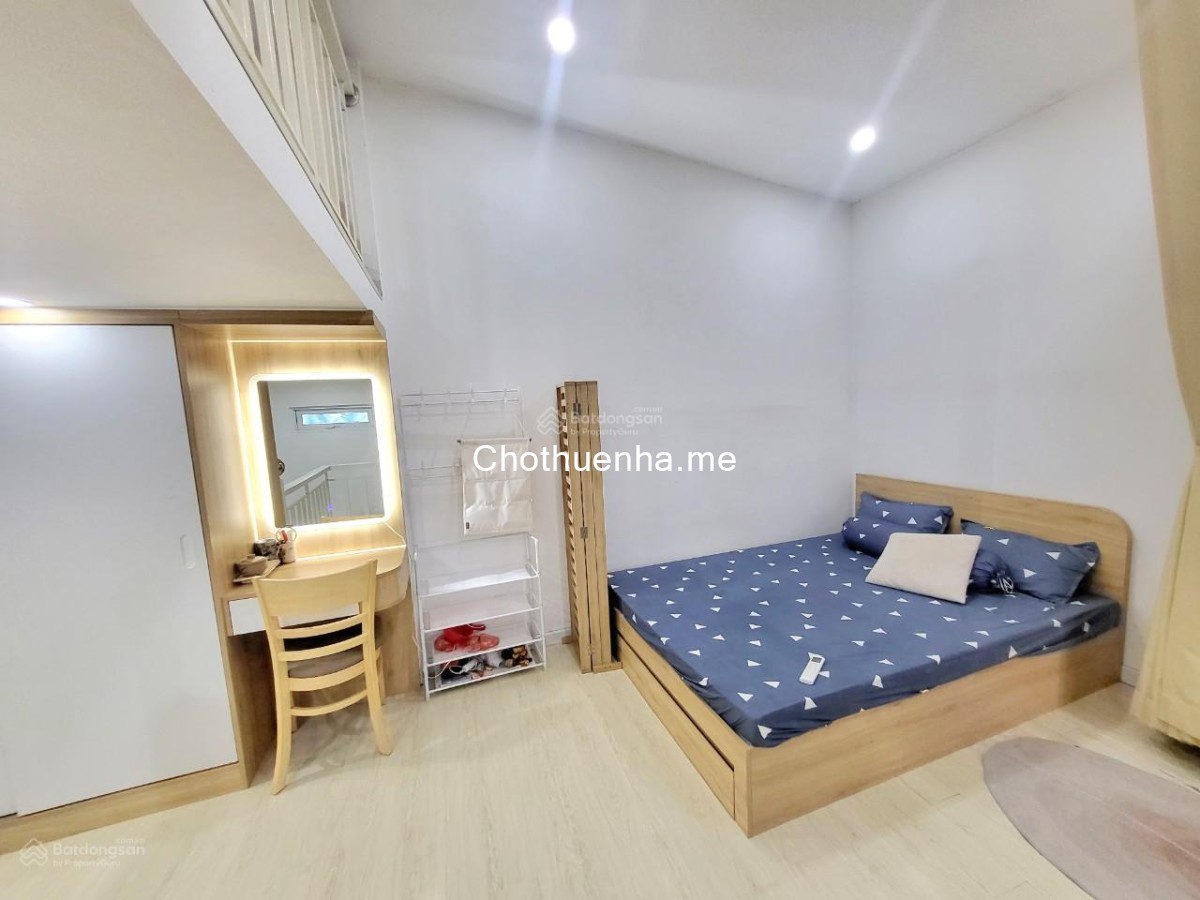 Nhà riêng cho thuê Lương Định Của, Phường An Phú, 55m², nhà gồm 1 phòng ngủ, 1 toilet, 1 lửng nhỏ