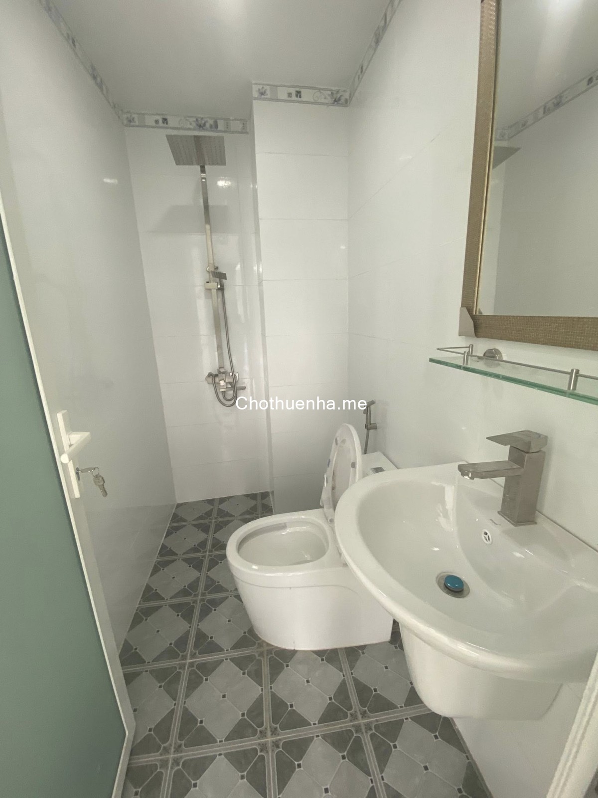 Nhà mặt tiền Rạch Bùng Binh Quận 3 cho thuê nguyên căn trệt lửng 2 lầu, 12 triệu