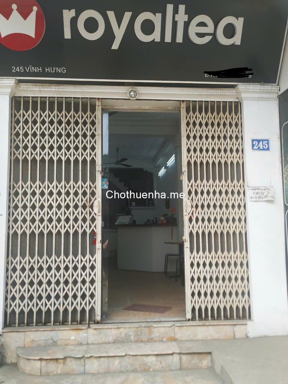 Cho thuê nhà mặt tiền Vĩnh Hưng – Hoàng Mai, 60m2, đầy đủ tiện nghi