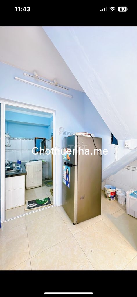 Cho thuê nhà Đường số 23, Quận 4 - 1 trệt, 1 lầu, 3 phòng ngủ, 2 wc