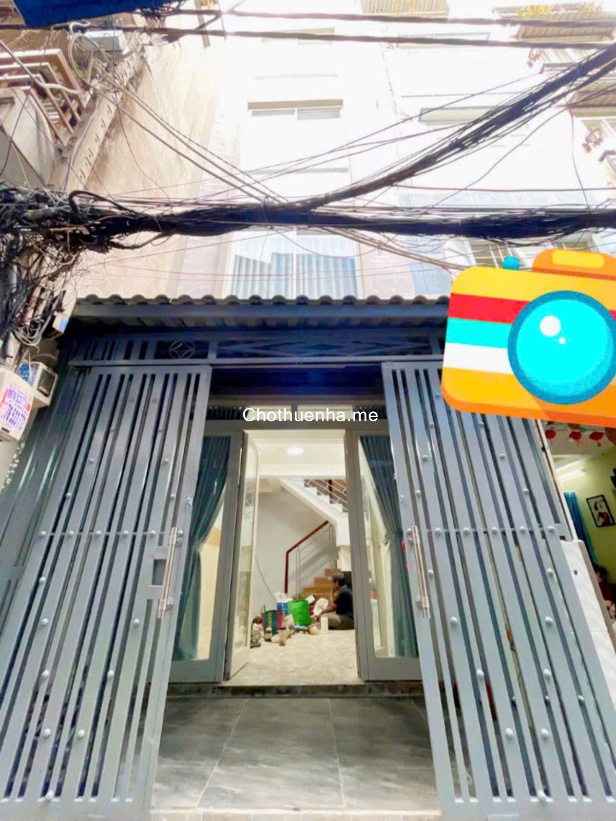 Thuê nhà nguyên căn - 5 tầng lầu - Vị trí khu Đoàn Văn Bơ, Phường 10, Quận 4 - Hẻm trước nhà 2m5…