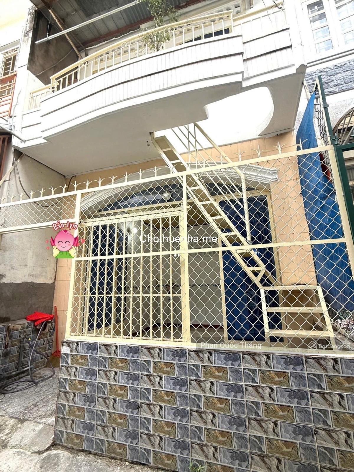 Nhà 1 trệt, 1 lầu, 2 phòng ngủ, 2 toilet, Âu Dương Lân, Phường 3, Quận 8.