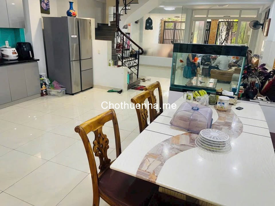 Cho thuê nhà nguyên căn mặt tiền đường số, khu Tân Quy Đông, Quận 7.