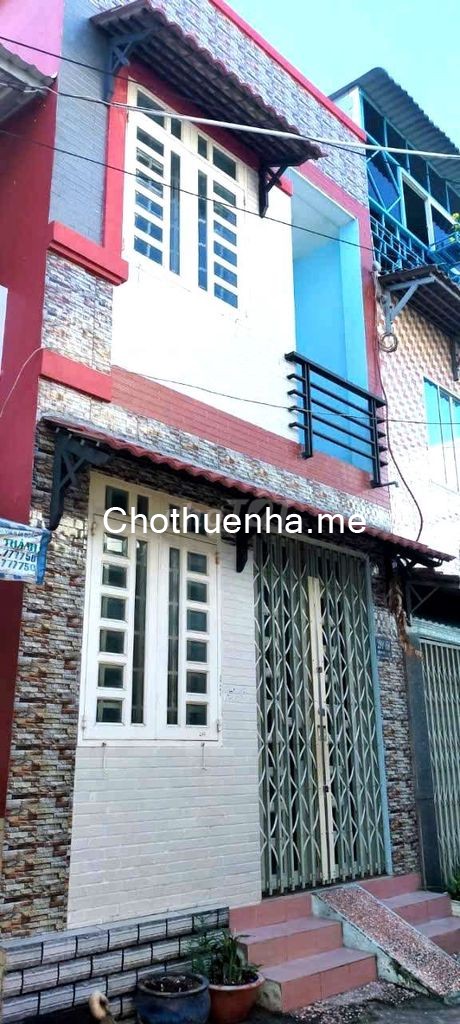 Nhà thuê nguyên căn hẻm thông Dương Bá Trạc, Phường 1, Quận 8 hẻm xe tải tới nhà