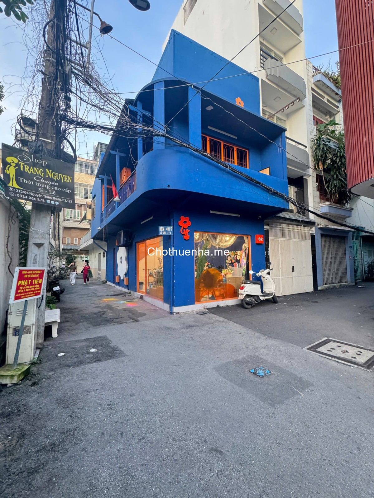 Cho Thuê NC Mặt Tiền HOÀNG DƯ KHƯƠNG Quận 10 .