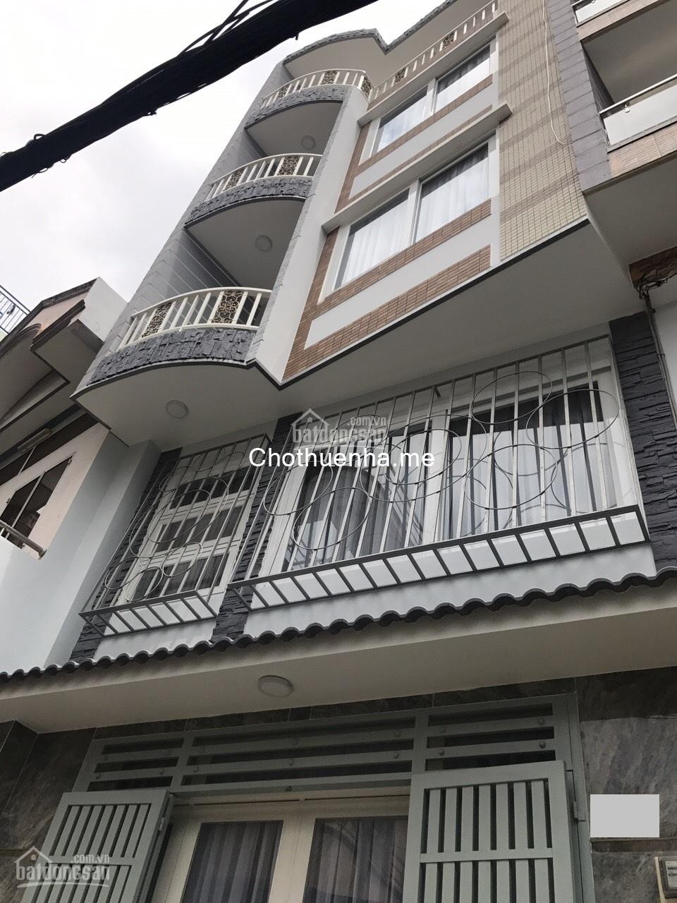 Cho thuê nhà hẻm xe hơi Cách Mạng Tháng 8, gần sân khấu Lan Anh, P13, Q10.