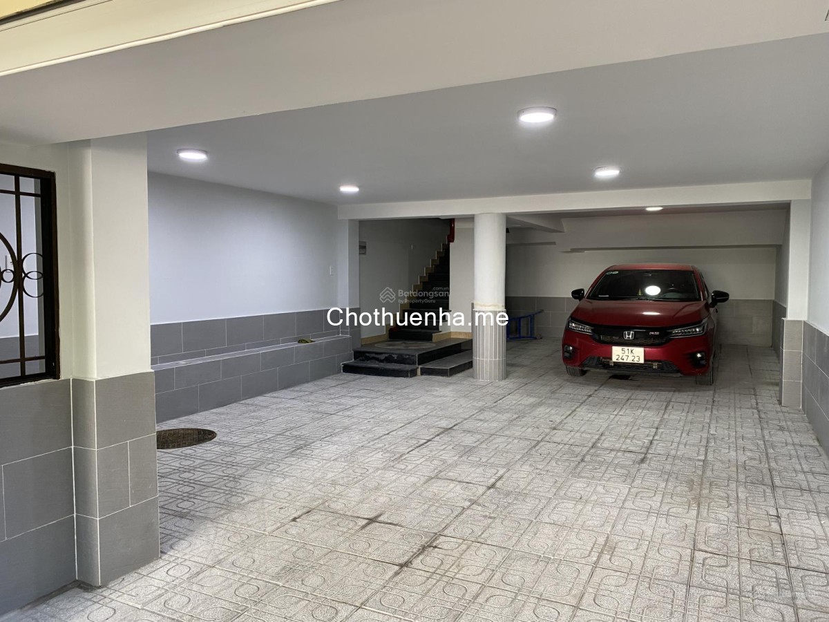 Cho thuê nhà Hầm Trệt 3 lầu, hầm đậu được 2 xe hơi Tô Hiến Thành, Quận 10