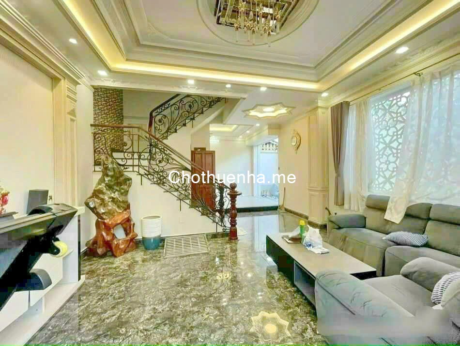 Cho thuê biệt thự, xe hơi đỗ cửa, khu Lacasa, Quận 7.