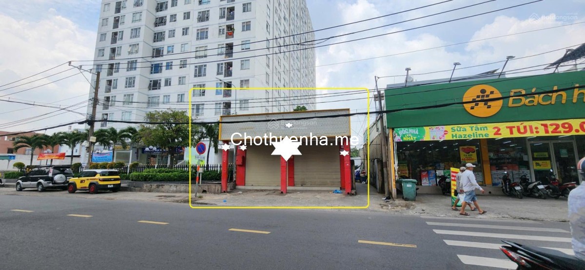 Cho thuê nhà mặt tiền Bình Long 96m², NGANG 8M - CẠNH CHUNG CƯ - NGÃ TƯ