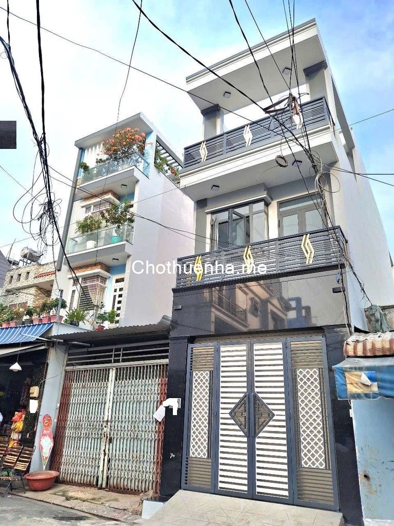 Cho thuê nhà nguyên căn, mặt tiền đường số 1B, Bình Hưng Hòa A, Bình Tân.