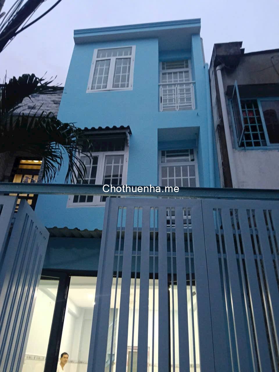 Nhà 2 phòng 3 vệ sinh, 1 trệt 2 lầu hẻm 19 Bình Quới, Quận 11