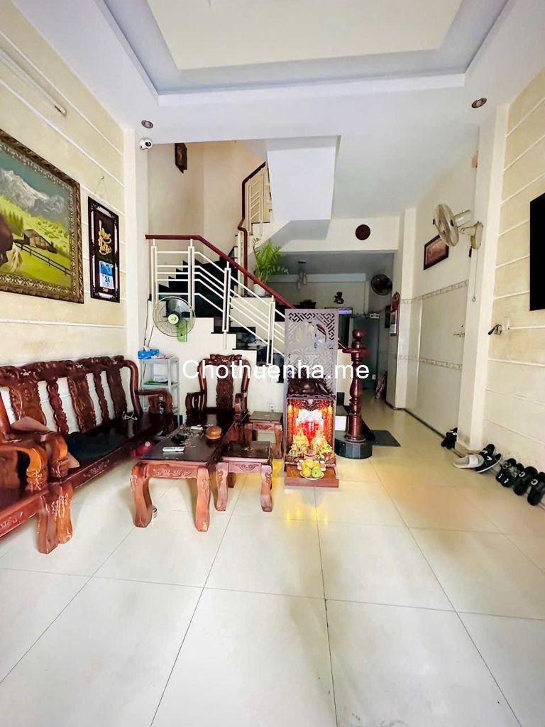 Nhà cho thuê nguyên căn trệt, 2 lầu, gồm 4pn - 4wc - Thoại Ngọc Hầu, Phường Phú Thạnh