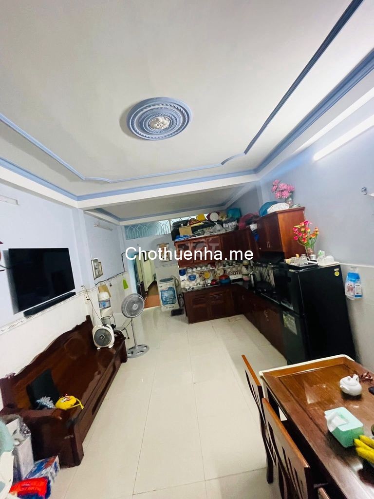 Nhà hẻm ô tô thông 4m, 4x25m. Đúc 1 trệt, 1 lầu (4PN, 2WC), Nguyễn Văn Săng, Phường Tân Sơn Nhì