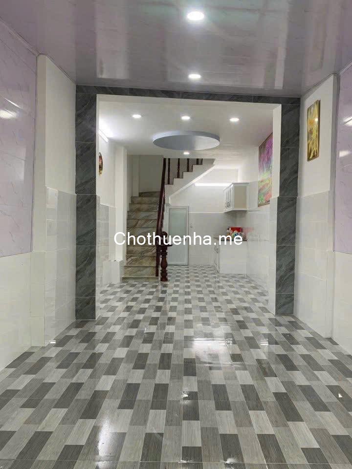 Nhà cho thuê Thanh Lộc 31, gần Vườn Lài Quận 12, nhà 1 trệt 2 lầu 2 phòng ngủ