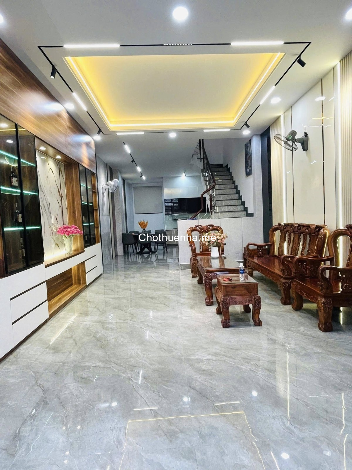 Cho thuê nhà full nội thất đường rộng 8m khu đồng bộ Phạm Văn Chiêu, P.9, Gò Vấp