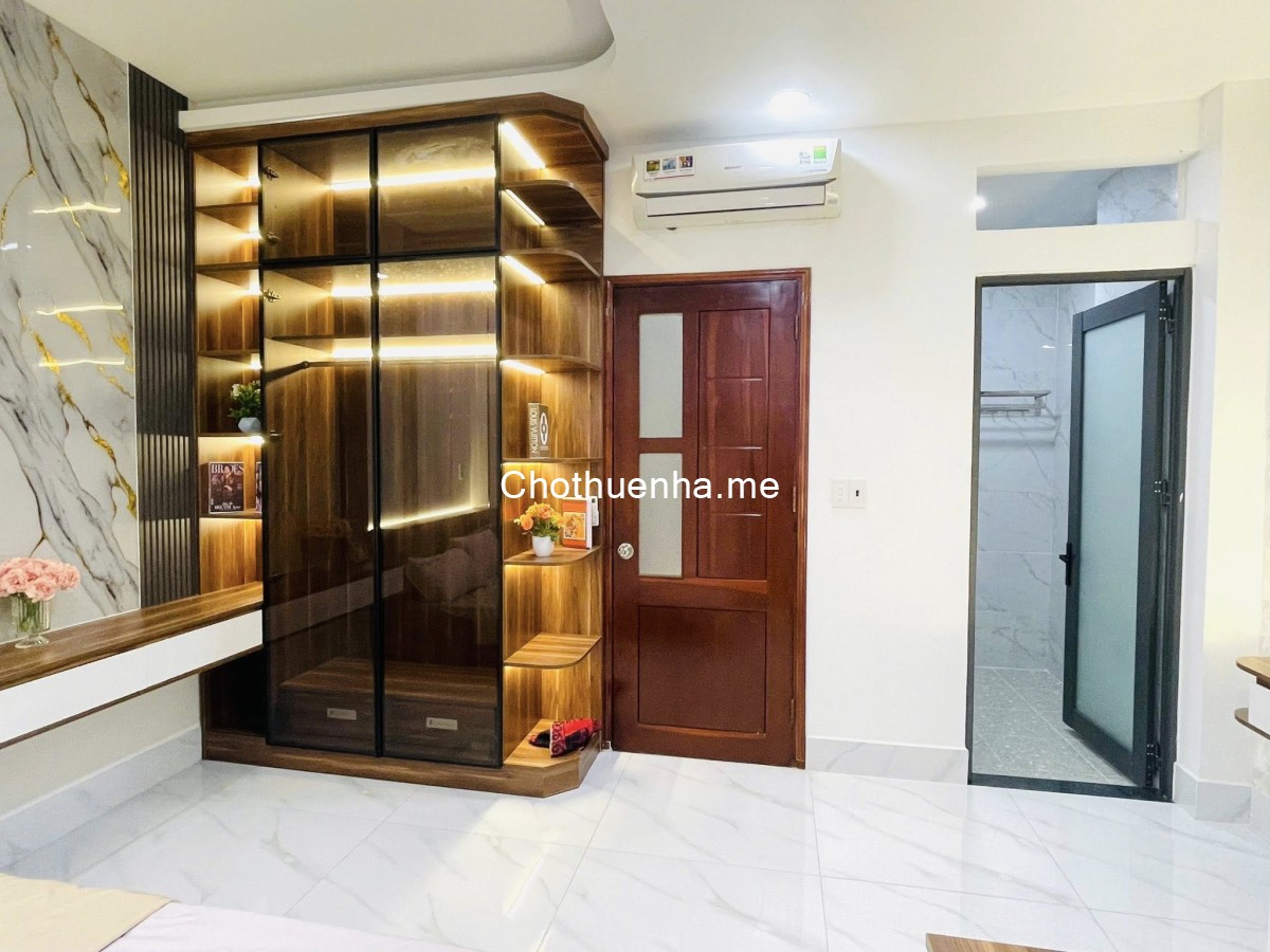 Cho thuê nhà full nội thất đường rộng 8m khu đồng bộ Phạm Văn Chiêu, P.9, Gò Vấp