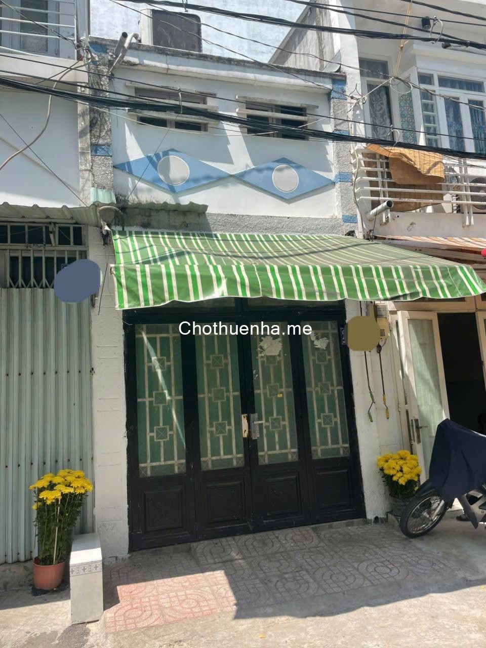 Cho thuê nhà 21m2, 1 trệt, 1 lầu, 2PN, 1WC tạiPhạm Văn Chiêu, P14, Gò Vấp