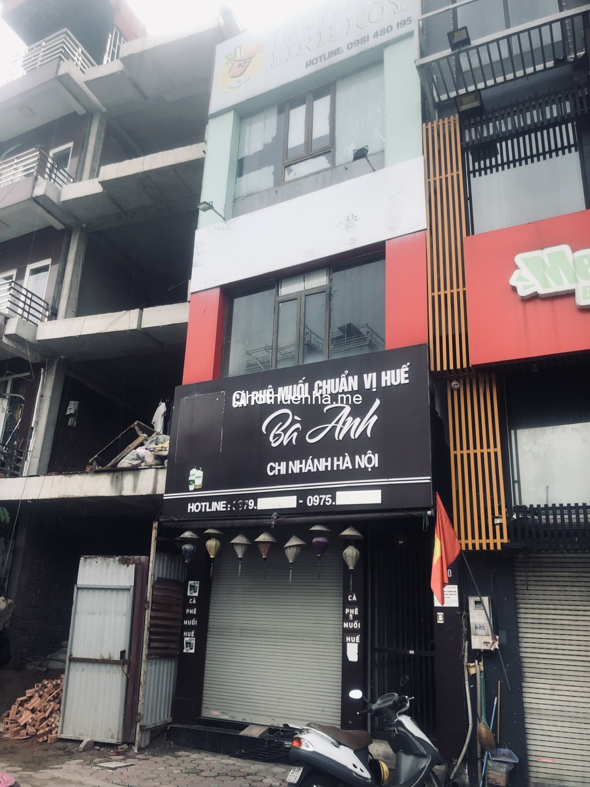 Cho thuê nhà mặt phố đông đúc kinh doanh 100m2 giá 15,5 triệu 3 tầng. Thanh Xuân Hà nội