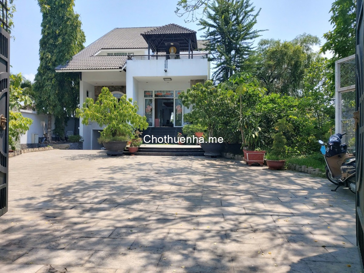CHO THUÊ BIỆT THỰ SÂN VƯỜN 120M2 CỦ CHI