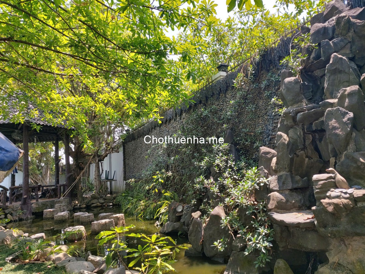 CHO THUÊ BIỆT THỰ SÂN VƯỜN 120M2 CỦ CHI