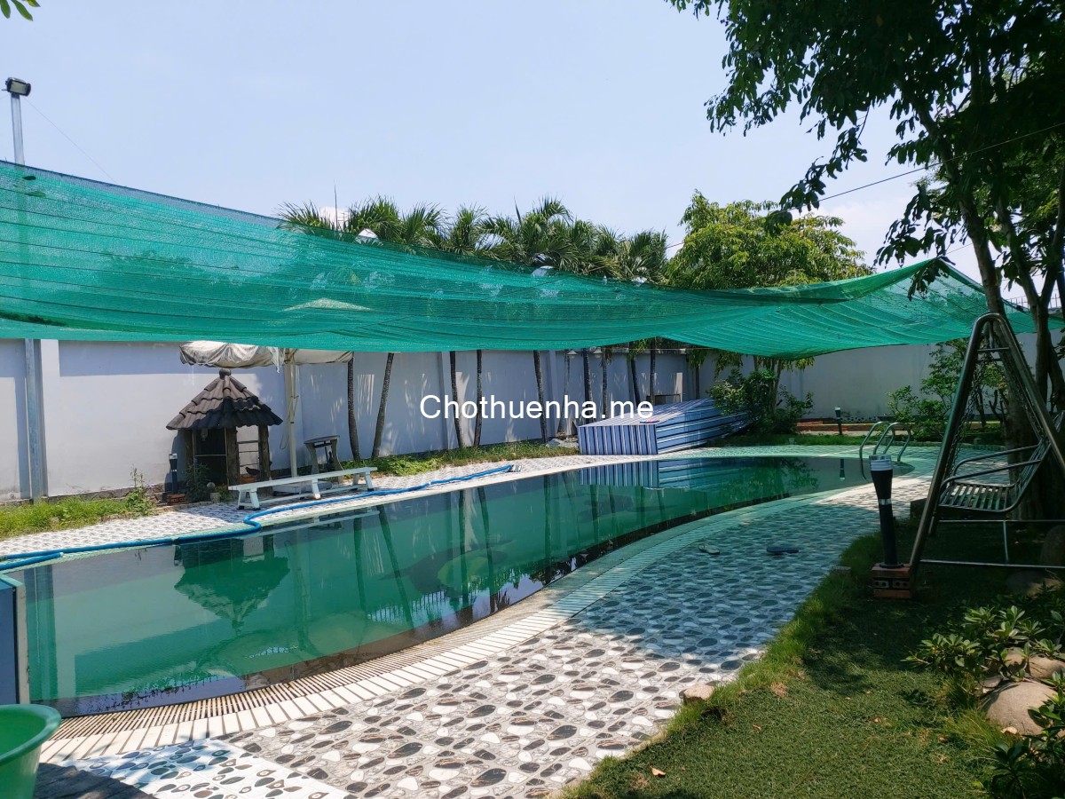 CHO THUÊ BIỆT THỰ SÂN VƯỜN 120M2 CỦ CHI