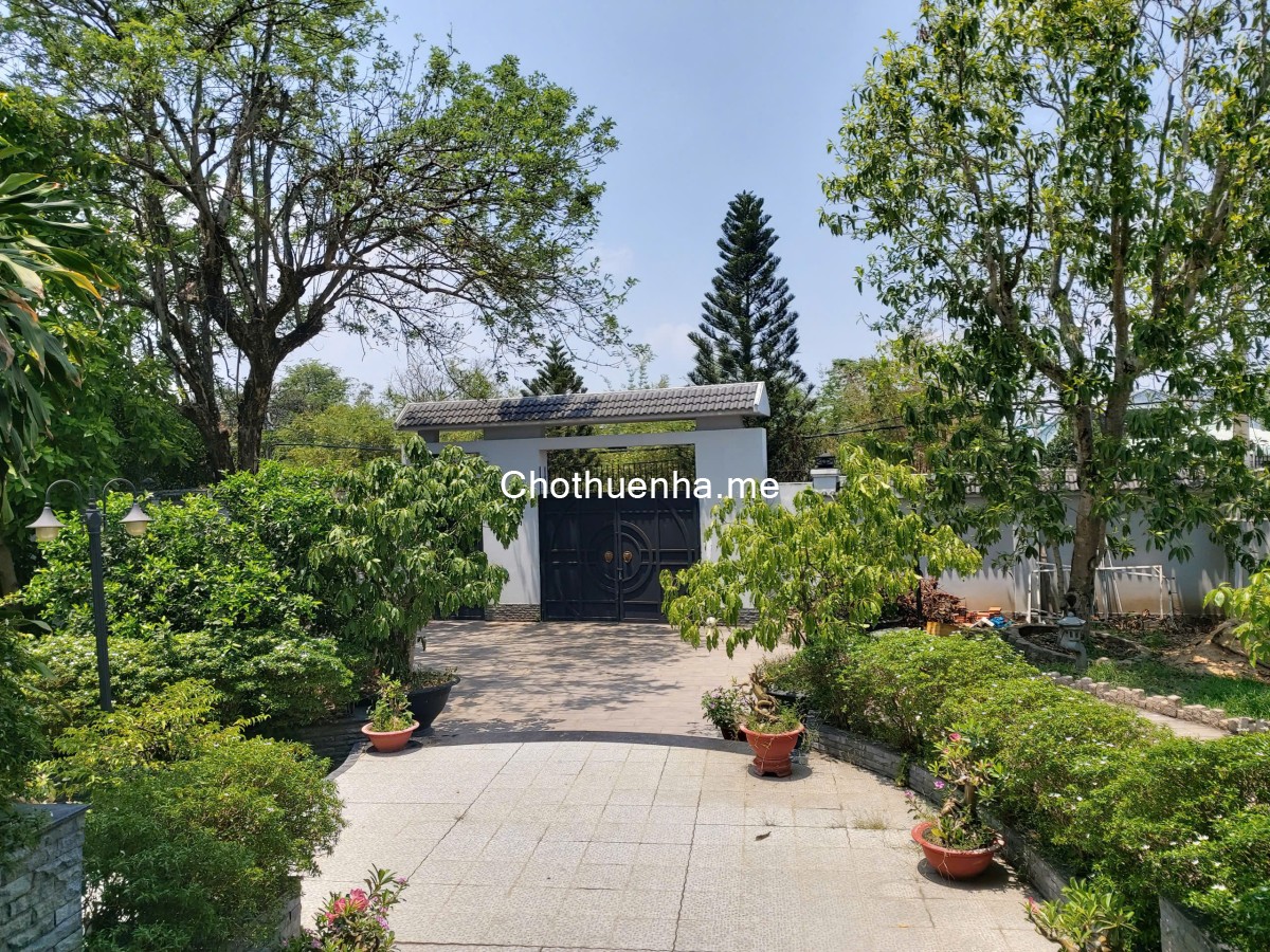 CHO THUÊ BIỆT THỰ SÂN VƯỜN 120M2 CỦ CHI