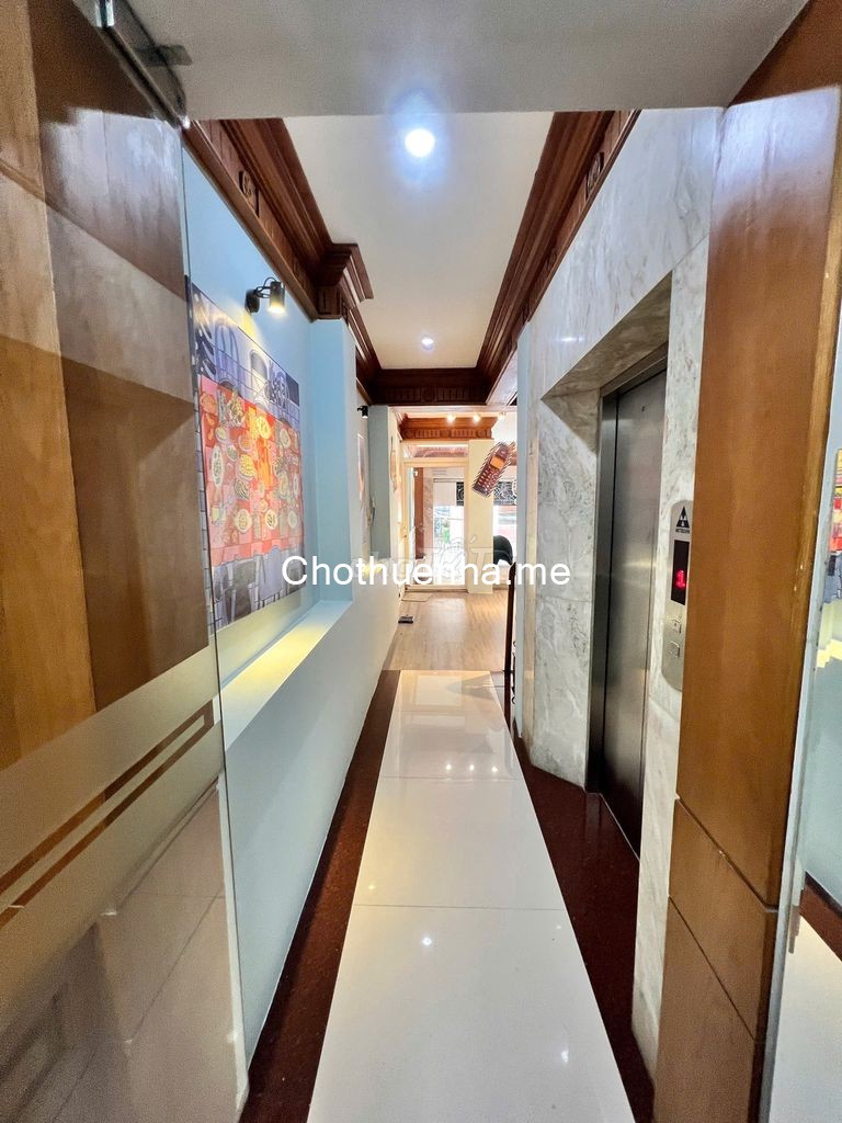 Nhà hẻm xe hơi, 5m x 20m, vuông vức, 7 phòng ngủ, 8 toilet, 65 triệu, phù hợp kinh doanh