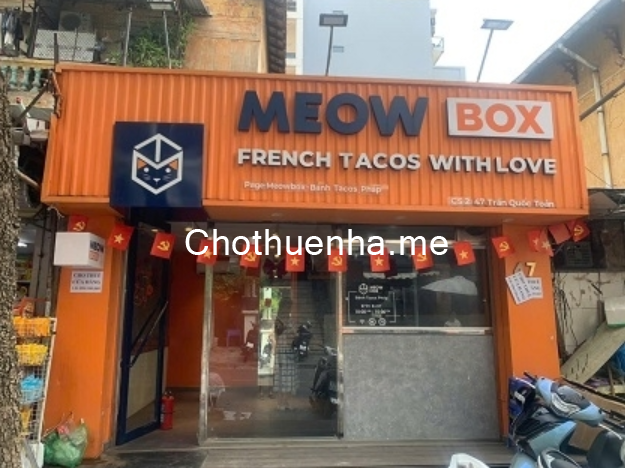 Cho thuê cửa hàng mặt phố số 47 Trần Quốc Toản, Hoàn Kiếm, Hà Nội