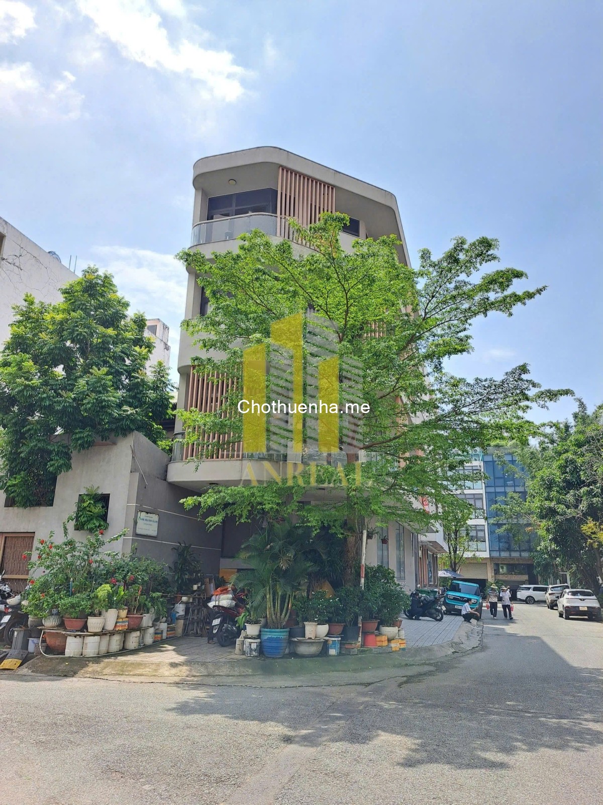 Tòa nhà văn phòng góc 2 mặt tiền khu đô thị An Phú, giá 80 triệu